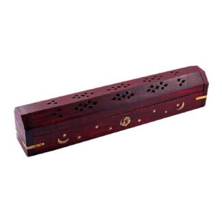 12" Celestial Coffin Incense Burner Assorted Colors