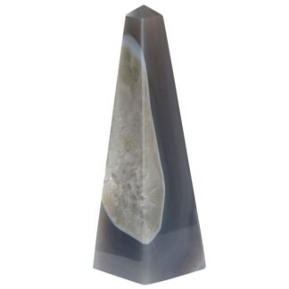 13oz Natural Agate Obelisk