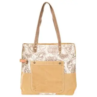 19" x 16.5" Floral Tote
