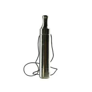 3 1/2" Silver Metal Bub Bomb Pipe
