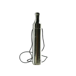 3 1/2" Silver Metal Bub Bomb Pipe