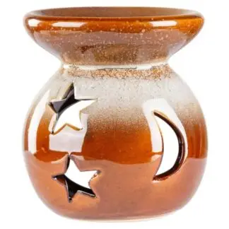 3" Ceramic Oil Burner (Colors Vary) Flower