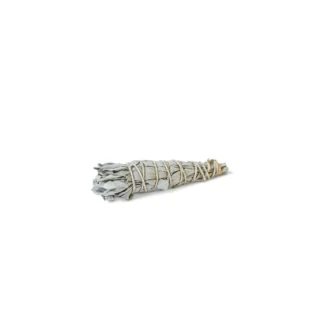 4" Mini White Sage & Cedar Smudge Stick
