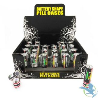 AA Size Battery Pill Case