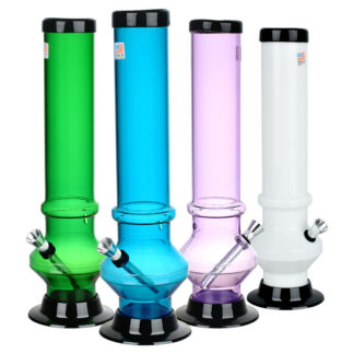 Acrylic Beveled Edge Water Pipe 12" - Colors Vary