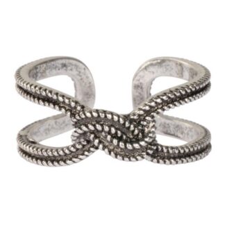 Adjustable Knot Ring