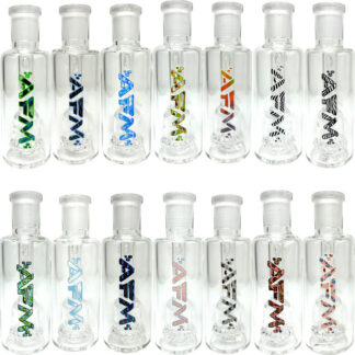 AFM Glass Branded Mini Ash Catcher w/ Showerhead Perc 14mm 90°