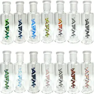 AFM Glass Branded Mini Ash Catcher w/ Showerhead Perc 14mm 90°