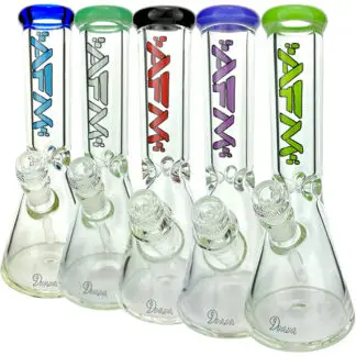AFM Glass Color Lip Beaker 9mm 12" 14mm - Colors Vary