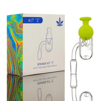 aLeaf Quartz Banger Spinner Kit Z 14mm M 90D