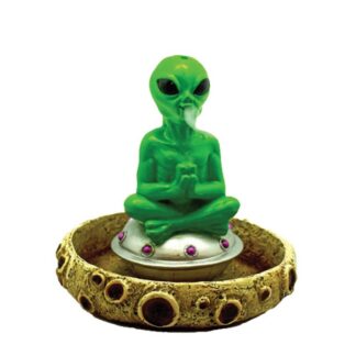 Alien Moon Lander Cone Incense Burner 5.25"