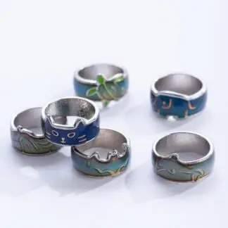Animal Face Mood Ring