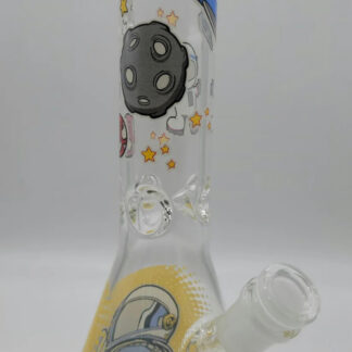 Astronaut Print Beaker Tube Rig