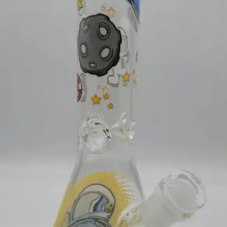 Astronaut Print Beaker Tube Rig