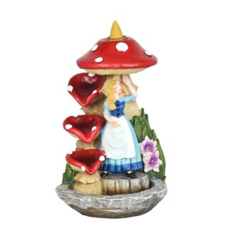 Backflow Magic Alice in Wonderland Mushroom Backflow Burner 7"