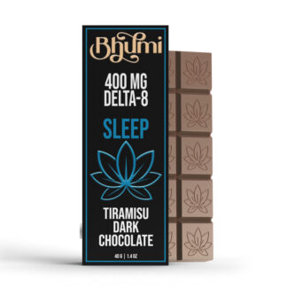 Bhumi Sleep Tiramisu Dark Chocolate Bar 400mg D8