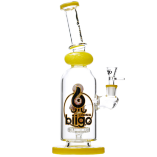 Biigo Glass Eye Perc Design Water Pipe 12"