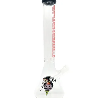BlackCraft Cult 16" Beaker Water Pipe Skull