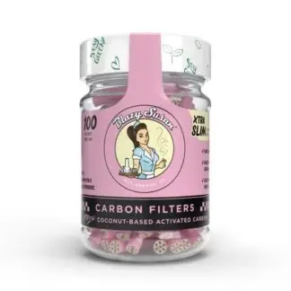 Blazy Susan Purize Carbon Filter Tips 50ct Regular 9mm Pink