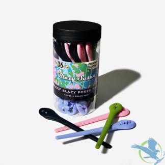 Blazy Susan Silicone Poker and Roach Tool 5.2"