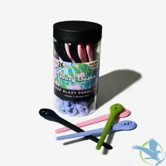 Blazy Susan Silicone Poker and Roach Tool 5.2"