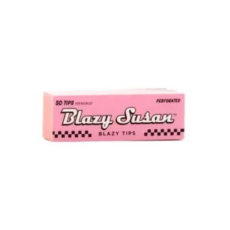 Blazy Susan Blazy Pink Perforated Filter Tips 50ct