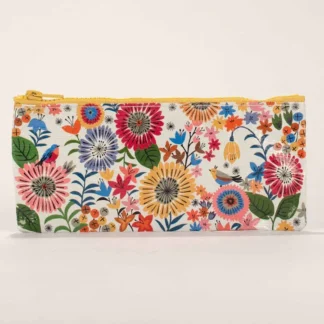 Blue Q Pencil Case Flower Field