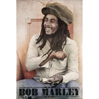 Bob Marley Spliff Roller Poster 24" x 36"