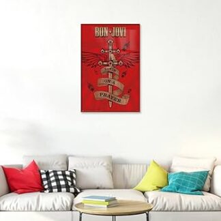 Bon Jovi - Livin on a Prayer Poster 24" x 36"