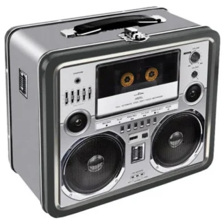 Boombox with Cassette Deck Retro Lunchbox