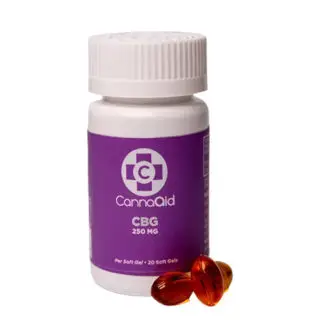 CannaAid 250mg CBG Soft Gels 20ct