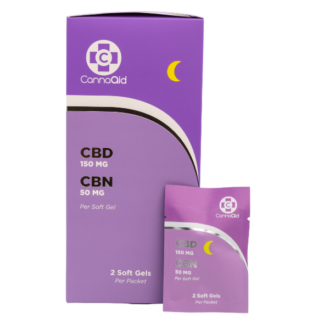 CannaAid Soft Gels CBD 150mg/CBN 50mg x 2ct