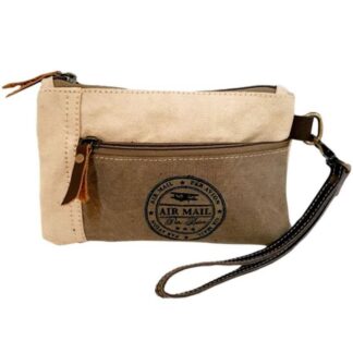 Canvas Wristlet w/ Air Mails 8x5