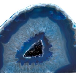 Capstone Agate Geode Capstone Assorted Colors 150-299g