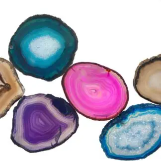 Capstone Agate Slice 4" Colors Vary