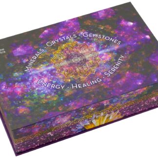 Capstone Mineral / Crystal / Gemstone Storage Box w/12 Compartments