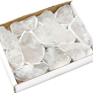 Capstone Quartz Crystal from Flat