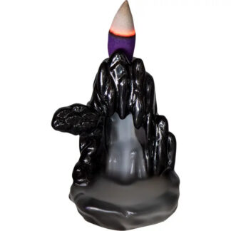 Cave Ceramic Backflow Incense Burner