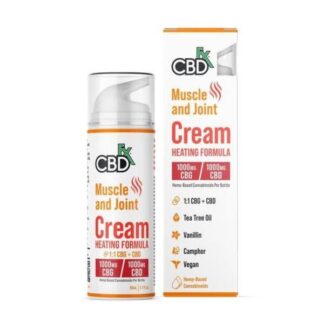 CBDfx CBD Muscle and Joint Cream Cooling 1000mg CBD