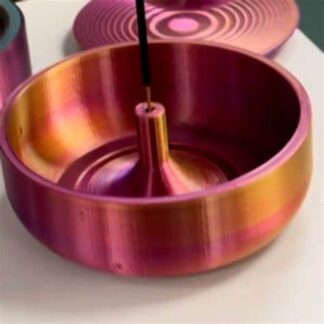 Celestial Dreams Large Rim Incense Holder w/ Sand (Asst Colors)