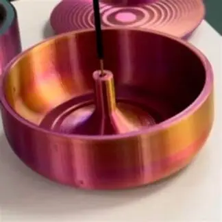 Celestial Dreams Large Rim Incense Holder w/ Sand (Asst Colors)