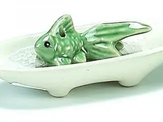 Ceramic Goldfish Incense Ash Catcher