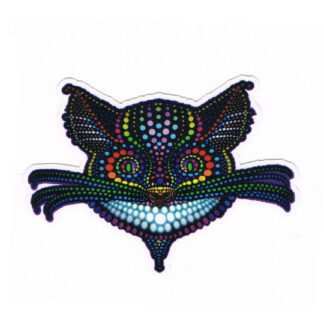 Chesire Cate Face Sticker Mini
