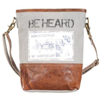 Clea Ray "Be Heard" Shoulder Bag 9.5"x 11.5" x 3"