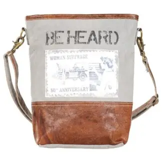 Clea Ray "Be Heard" Shoulder Bag 9.5"x 11.5" x 3"