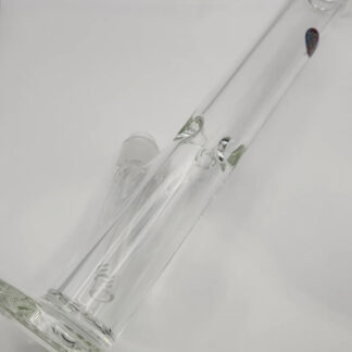Clear Straight Water Pipe Clear 16" 7mm Rig