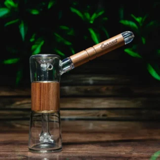 Connect Natural Wood Bubbler Walnut