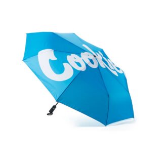 Cookies Original Mint Printed Logo Polyester Umbrella Blue