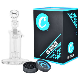 Cookies Recycler Showerhead Perc Water Pipe 8.75"