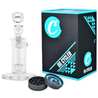 Cookies Recycler Showerhead Perc Water Pipe 8.75"